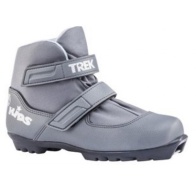 Ботинки лыжные детские TREK Kids4 металлик (лого серебро) NNN