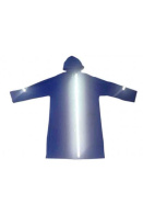 Дождевик ПВХ III-поколения со светоотражателями, синий