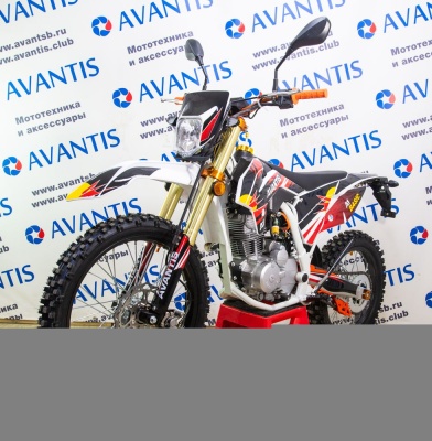 Мотоцикл Avantis A2 Basic (166FMM, возд.охл.) ПТС Белый