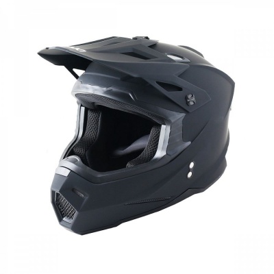 Шлем кроссовый ATAKI JK801 Solid (черный матовый, L, 020229-880-4884)