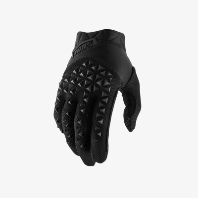 Мотоперчатки подростковые 100% Airmatic Youth Glove Black/Charcoal  L (10012-057-06)