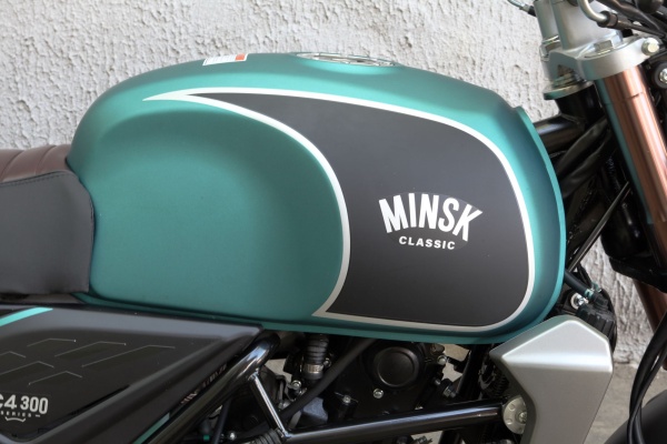 Мотоцикл MINSK C4 300 зеленый - фото 2