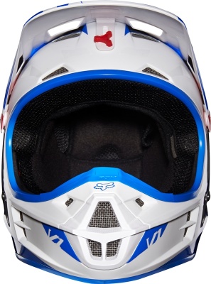 Мотошлем Fox V1 Race Helmet Blue - фото 3