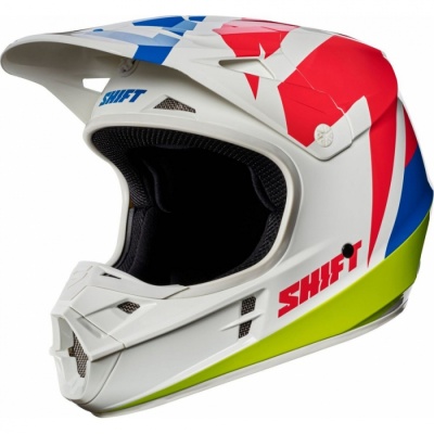 Мотошлем Shift White Tarmac Helmet White