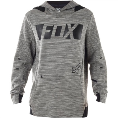 Толстовка Fox Flexair Libra Pullover Fleece Heather Grey
