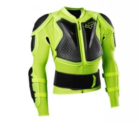Защита панцирь Fox Titan Sport Jacket (Flow Yellow, XL, 2021)