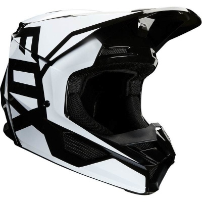 Мотошлем Fox V1 Prix Helmet Black XL 61-62cm (25471-001-XL)