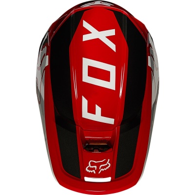 Мотошлем Fox V1 Revn Helmet Flame Red - фото 2