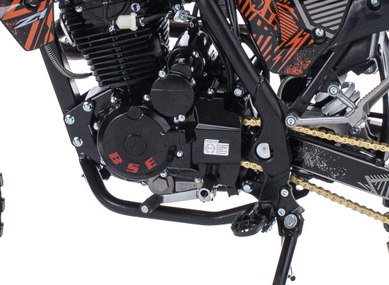 Кроссовый мотоцикл BSE Z1 150e 19/16 Zebra Orange 2 - фото 1