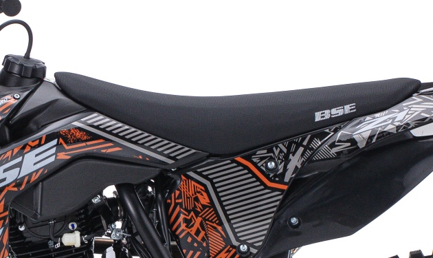 Кроссовый мотоцикл BSE Z1 150e 19/16 Zebra Orange 2 - фото 9