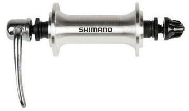 Втулка передняя Shimano TX500, v-br, 32 отв, QR, серебро