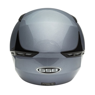 Шлем GSB G-240 GREY METAL - фото 2