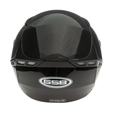 Шлем GSB G-240 BLACK GLOSSY - фото 2