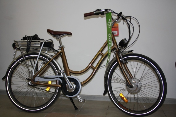 Электровелосипед Optimist E-pac 1311   коричневый