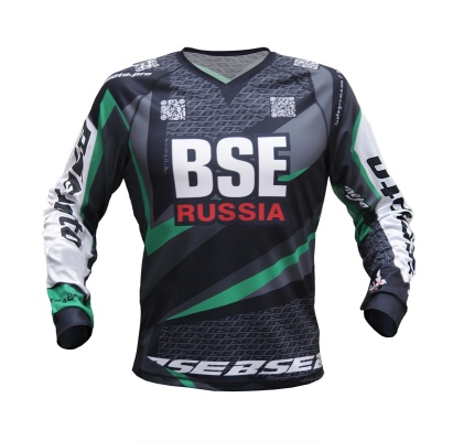 Мотоджерси BSE Russia 2020 green
