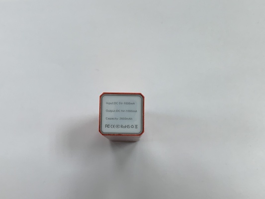 Внешний аккумулятор SYM red 2600 mAh - фото 4