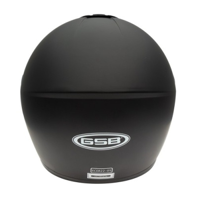 Шлем GSB G-349 BLACK MATT - фото 2