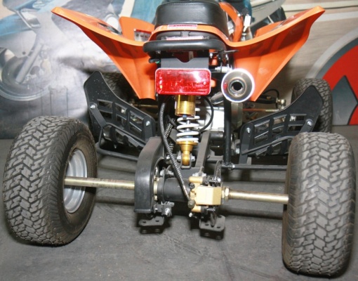 Квадроцикл детский FUSIM Tiger 50 оранжевый - фото 2
