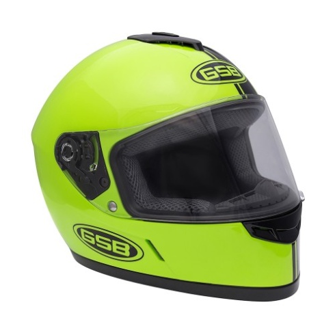 Шлем GSB G-349 BLACK & GREEN