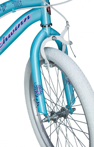 Велосипед Schwinn 2018 Mist 20" light blue + крылья