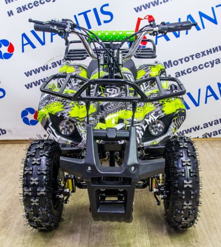 Детский квадроцикл ATV Classic Mini (электростартер) Зеленый (ананас)