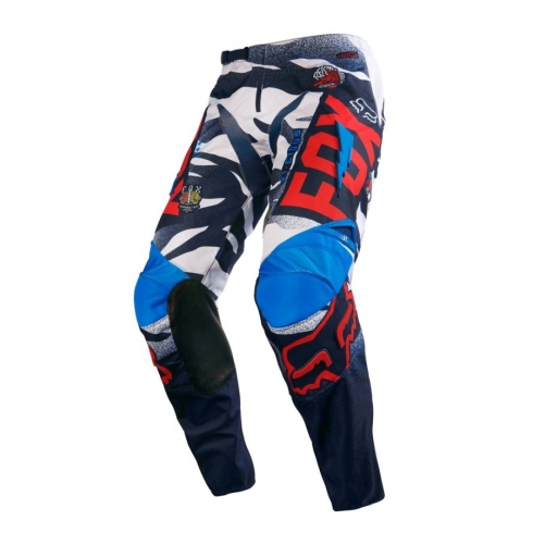 Мотоштаны Fox 180 Vicious Pant Blue/White