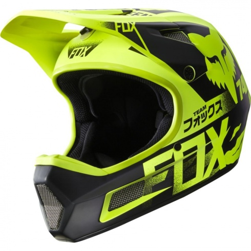 Велошлем Fox Rampage Comp Helmet Flow Yellow