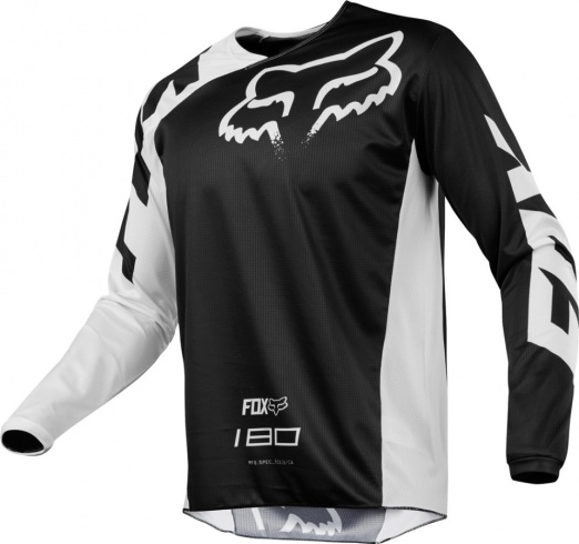 Мотоджерси подростковая Fox 180 Race Youth Jersey Black XL (19442-001-XL)