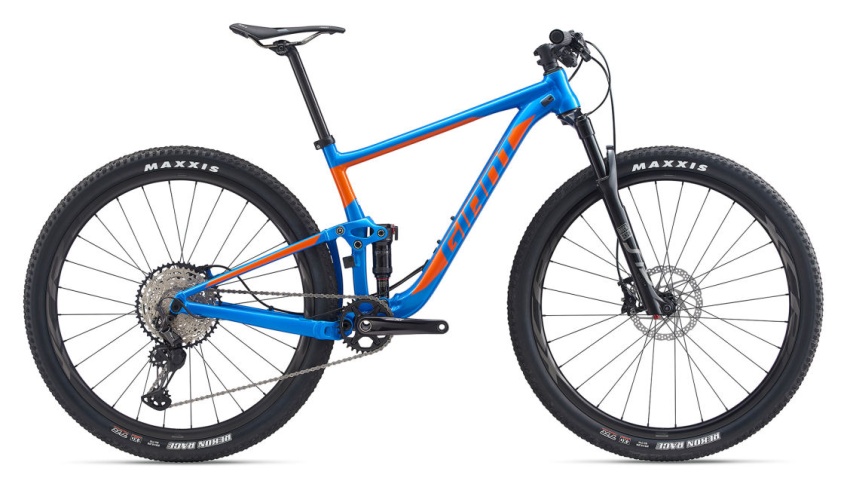 Велосипед Giant Anthem 29 1 2020, 29" размер: L, цвет: синий металлик