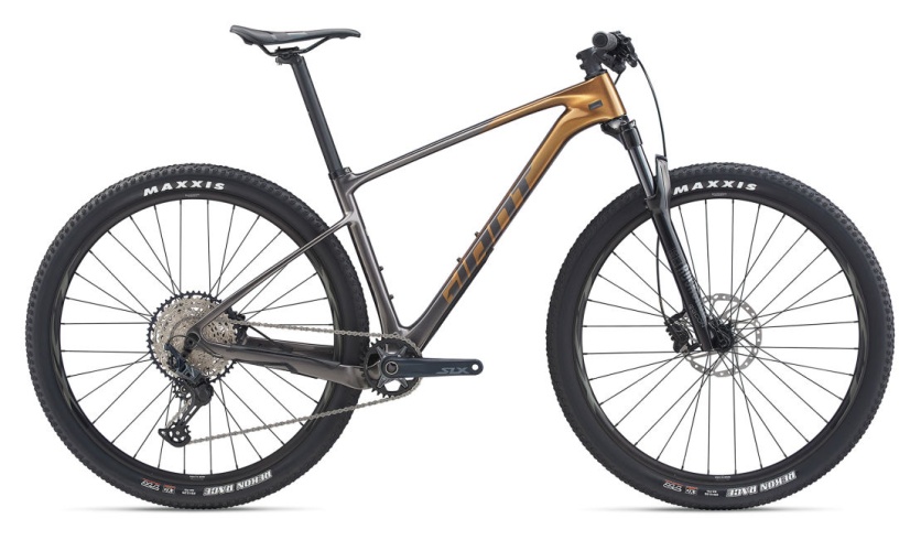 Велосипед Giant XTC Advanced 29 2 2020 золотой металлик