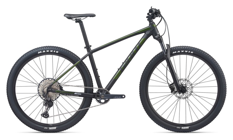 Велосипед Giant Terrago 29 1 2020, 29" размер: M, цвет: черный металлик