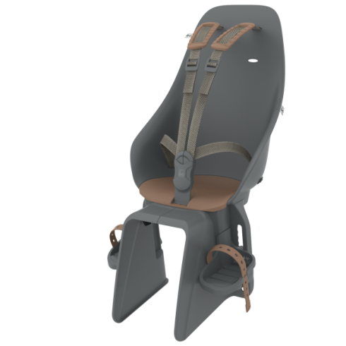 Urban Iki Заднее детское кресло, крепление на раму, Bincho Black/Kurumi Brown, до 22кг