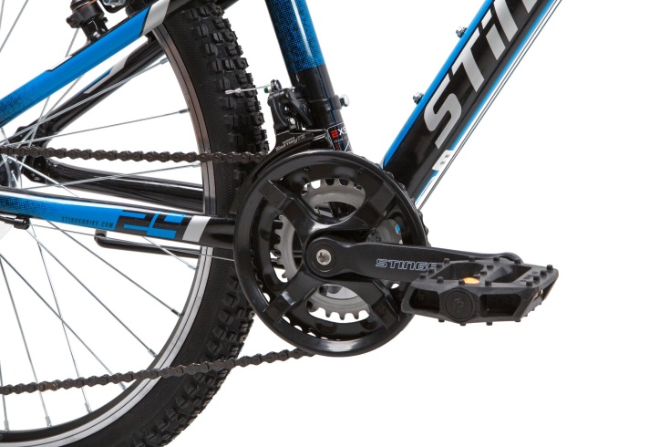 Велосипед Stinger 24" Element STD 12" черный 139828