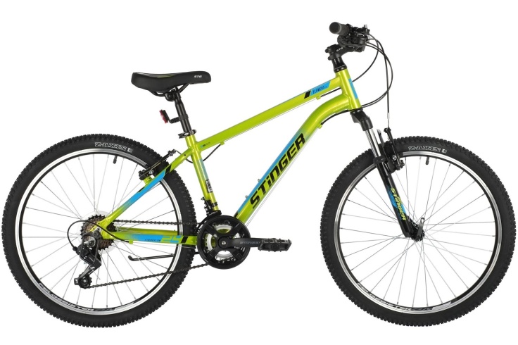 Велосипед STINGER 24" ELEMENT STD зеленый