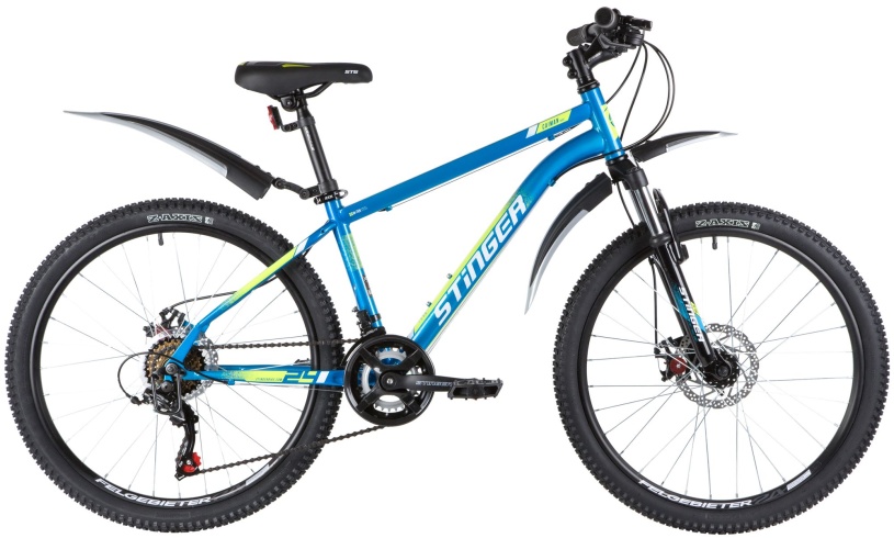 Велосипед Stinger 24" Caiman D 14" синий