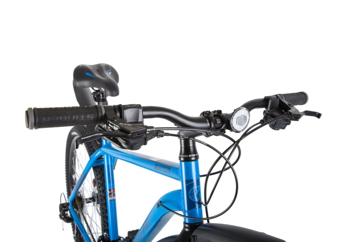 Велосипед Stinger 27" ELEMENT EVO 20", синий, TZ500/TY300/TS-38-7 137789