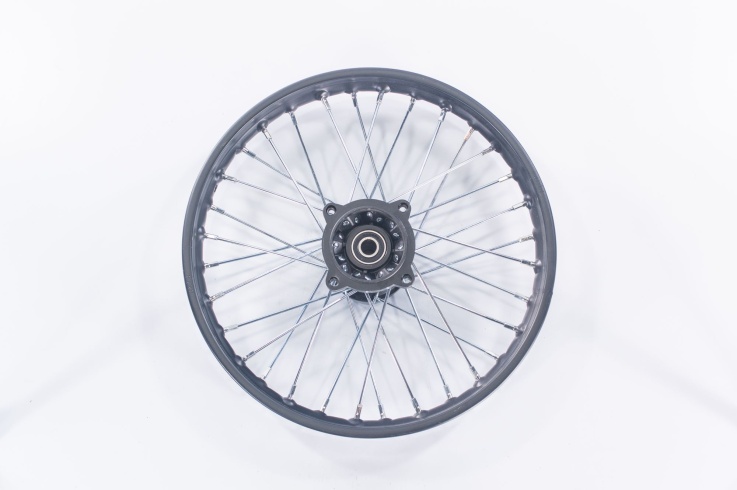 Диск колёсный передний 14" 1,4x14 [50-2F] 15мм 9K сталь чёрный BSE PH 125, 190S