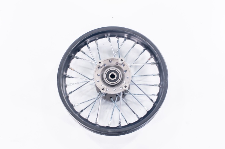 Диск колёсный передний 10" 1,4x10 [50-1F] 12мм матовый черный BSE KIDS 50