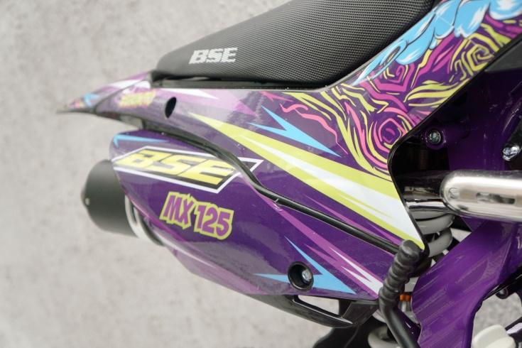 Наклейки BSE MX 125 Purple Dragon BSE MX
