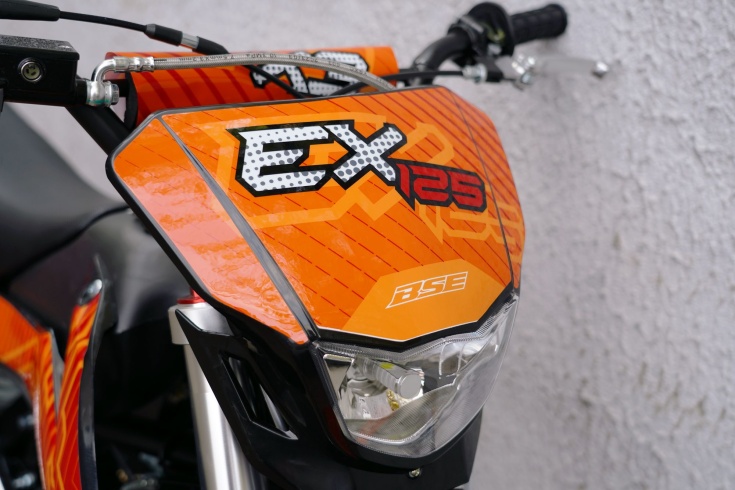 Наклейки BSE EX125 Blue Orange к-т BSE EX