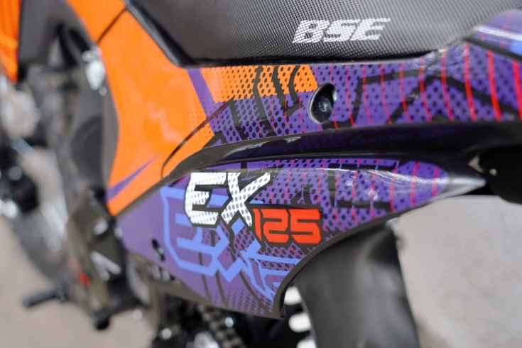 Наклейки BSE EX125 Blue Orange к-т BSE EX