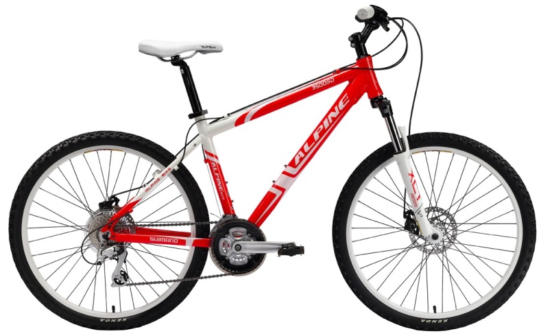 Велосипед Alpine Bike 3500SD белый