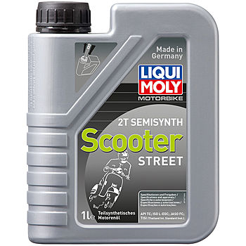 Моторное масло для скутеров LiquiMoly Motorrad Scooter 2T Semisynth  TC 1л