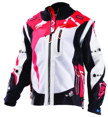 Мотокуртка Leatt GPX 4.5 X-Flow Jacket Black/Red