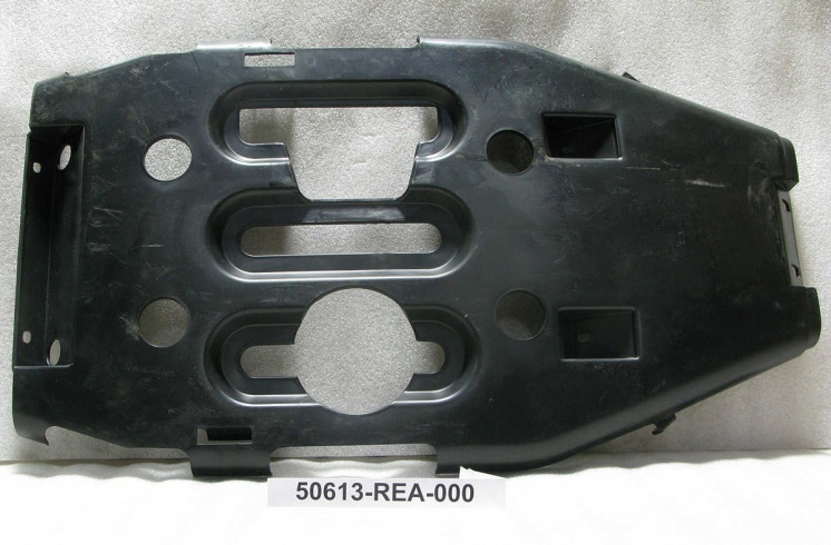 Защита нижняя центральная черный_BK-001U SYM ATV 600 ATV 600LE