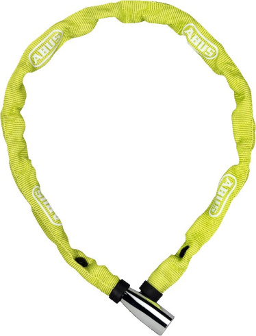 Замок вело ABUS 1500/60 web lime цепь 60см, под ключ, 3/15