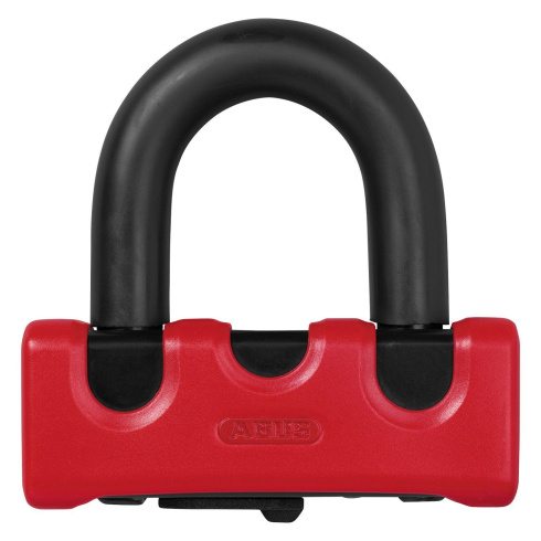 Замок мото Abus GRANIT Power XS 67 /105HB50 красный + 10KS120 черный 15 уровень