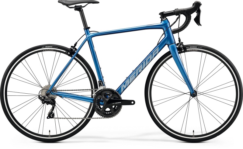 Велосипед Merida Scultura 400 700C SilkLightBlue/Silver-Blue