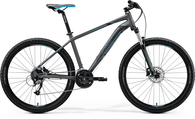 Велосипед Merida 2020 Big.Seven 40-D 27.5" MattDarkSilver/Blue/Black