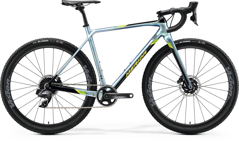 Велосипед Merida Mission CX Force-Edition 700C GlossySparklingBlue/Black/Lime (2020)